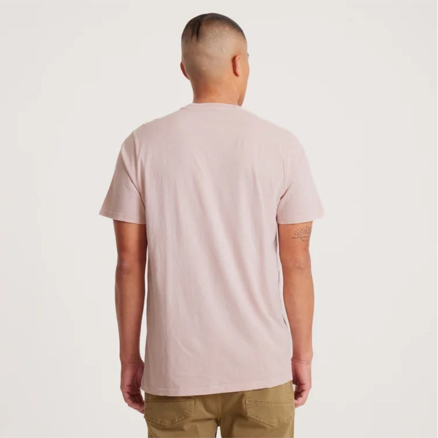 Roark Roark Men's Made To Fade Tee - Washed Dusty Violet Washed Dusty Violet M Mens T-Shirts