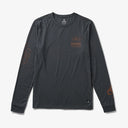 Roark Roark Men's Mathis Active Long Sleeve Shirt - Onyx Onyx S Mens Long Sleeve T-Shirts
