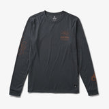 Roark Roark Men's Mathis Active Long Sleeve Shirt - Onyx Onyx S Mens Long Sleeve T-Shirts