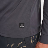 Roark Roark Men's Mathis Active Long Sleeve Shirt - Onyx Onyx S Mens Long Sleeve T-Shirts