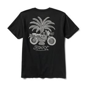 Roark Roark Men's Moto Short Sleeve Shirt - Black Black S Mens T-Shirts