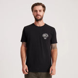 Roark Roark Men's Moto Short Sleeve Shirt - Black Black S Mens T-Shirts