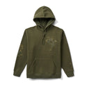 Roark Roark Men's Namastay Here Fleece Hoodie - Military Military S Mens Pullover Hoodies
