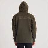 Roark Roark Men's Namastay Here Fleece Hoodie - Military Military S Mens Pullover Hoodies
