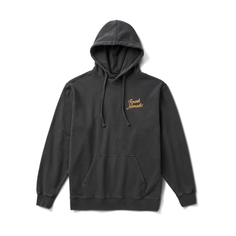 Roark Roark Men's Nomads Badge Fleece - Onyx Onyx S Mens Pullover Hoodies