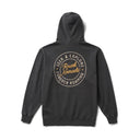 Roark Roark Men's Nomads Badge Fleece - Onyx Onyx S Mens Pullover Hoodies