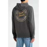 Roark Roark Men's Nomads Badge Fleece - Onyx Onyx S Mens Pullover Hoodies
