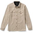 Roark Roark Men's Nordsman Long Sleeve Flannel - Fossil Fossil M Mens Flannel Long Sleeve Shirts