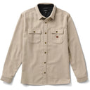 Roark Roark Men's Nordsman Long Sleeve Flannel - Fossil Fossil M Mens Flannel Long Sleeve Shirts