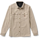 Roark Roark Men's Nordsman Long Sleeve Flannel - Fossil Fossil M Mens Flannel Long Sleeve Shirts