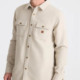 Roark Roark Men's Nordsman Long Sleeve Flannel - Fossil Fossil M Mens Flannel Long Sleeve Shirts
