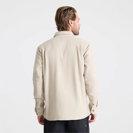 Roark Roark Men's Nordsman Long Sleeve Flannel - Fossil Fossil M Mens Flannel Long Sleeve Shirts