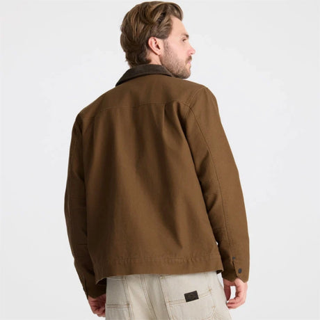 Roark Roark Men's Open Roads Waxed Canvas Jacket - Otter Otter M Mens Street Jackets