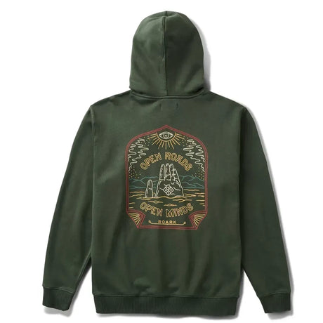 Roark Roark Men's Orom Fleece - Dark Military Dark Military S Mens Pullover Hoodies