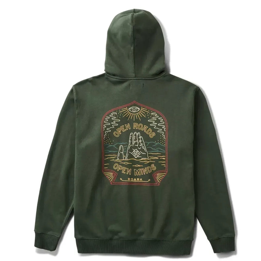 Roark Roark Men's Orom Fleece - Dark Military Dark Military S Mens Pullover Hoodies