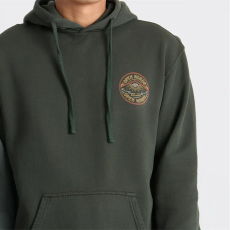 Roark Roark Men's Orom Fleece - Dark Military Dark Military S Mens Pullover Hoodies