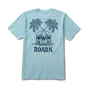 Roark Roark Men's Permanent Vacation Short Sleeve Shirt - Dusty Blue Dusty Blue S Mens T-Shirts