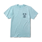 Roark Roark Men's Permanent Vacation Short Sleeve Shirt - Dusty Blue Dusty Blue S Mens T-Shirts