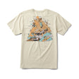 Roark Roark Men's Road Trip Club Short Sleeve Shirt - Ivory Ivory S Mens T-Shirts
