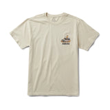 Roark Roark Men's Road Trip Club Short Sleeve Shirt - Ivory Ivory S Mens T-Shirts