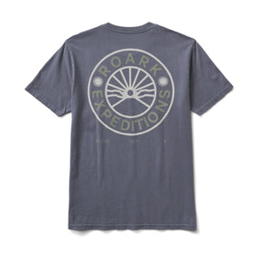 Roark Roark Men's Roark Expeditions Short Sleeve Shirt - Slate Slate S Mens T-Shirts