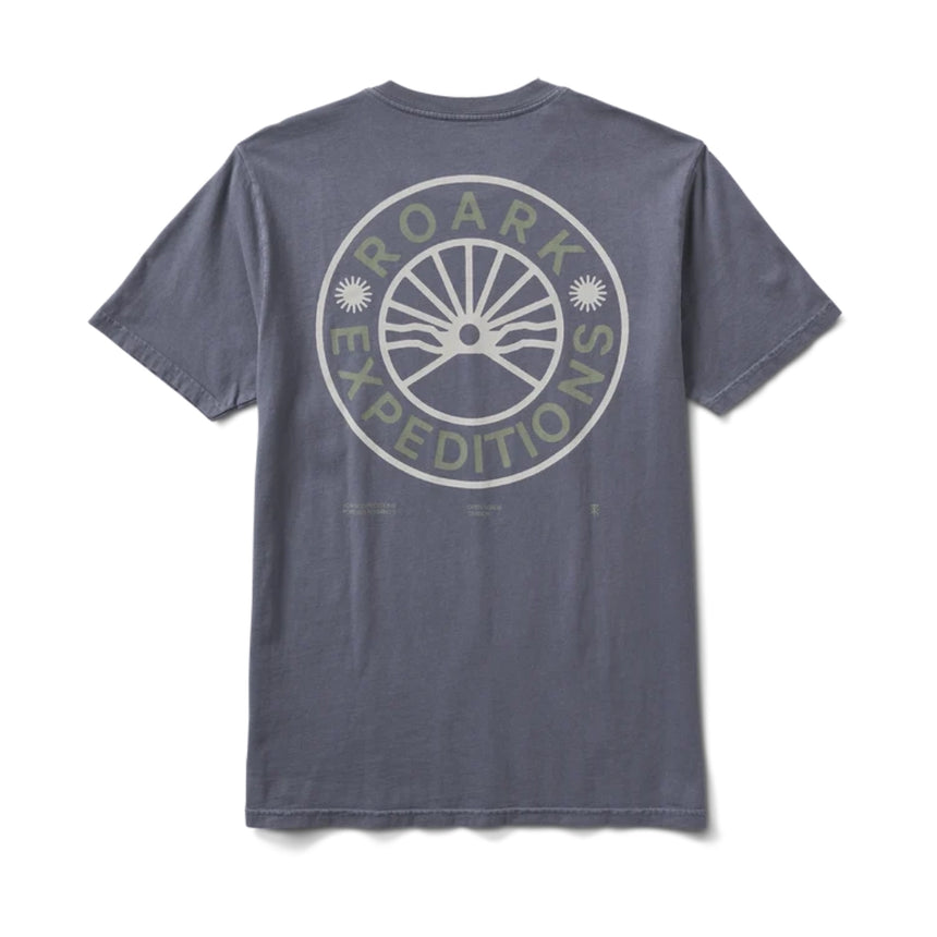 Roark Roark Men's Roark Expeditions Short Sleeve Shirt - Slate Slate S Mens T-Shirts