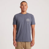 Roark Roark Men's Roark Expeditions Short Sleeve Shirt - Slate Slate S Mens T-Shirts