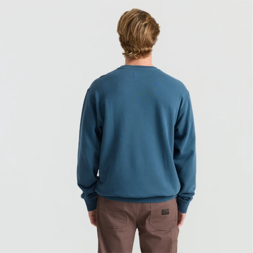 Roark Roark Men's Safe Camp Embroidery Fleece - Navy Navy M Mens Pullover Hoodies