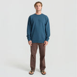Roark Roark Men's Safe Camp Embroidery Fleece - Navy Navy M Mens Pullover Hoodies