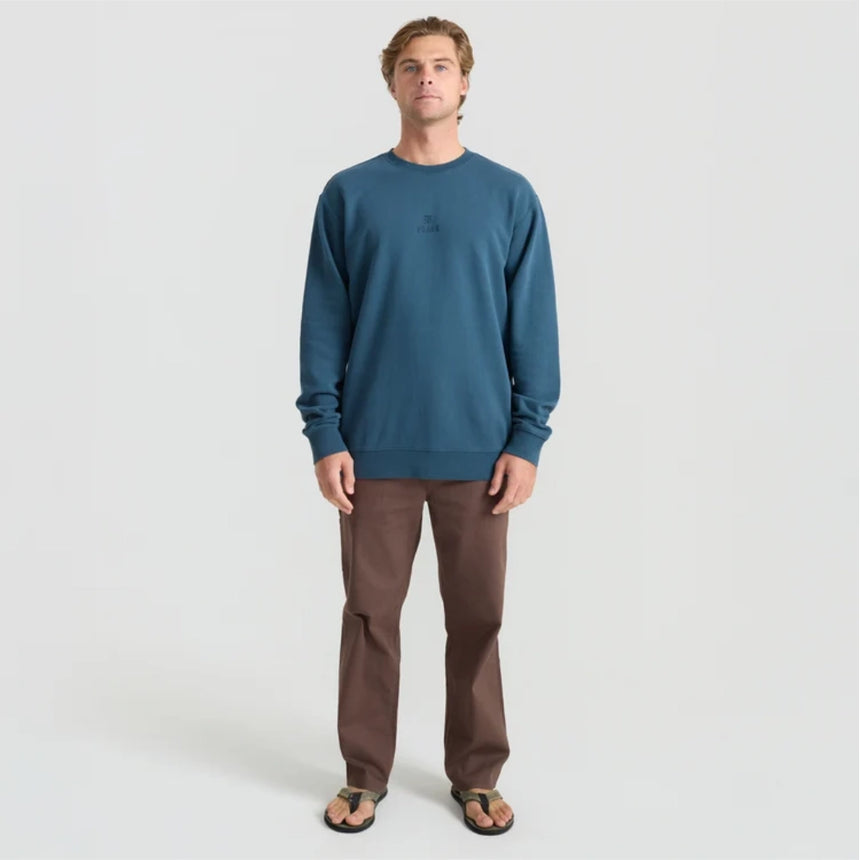 Roark Roark Men's Safe Camp Embroidery Fleece - Navy Navy M Mens Pullover Hoodies