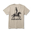 Roark Roark Men's Surfista Short Sleeve Shirt - Fossil Fossil S Mens T-Shirts