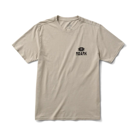 Roark Roark Men's Surfista Short Sleeve Shirt - Fossil Fossil S Mens T-Shirts