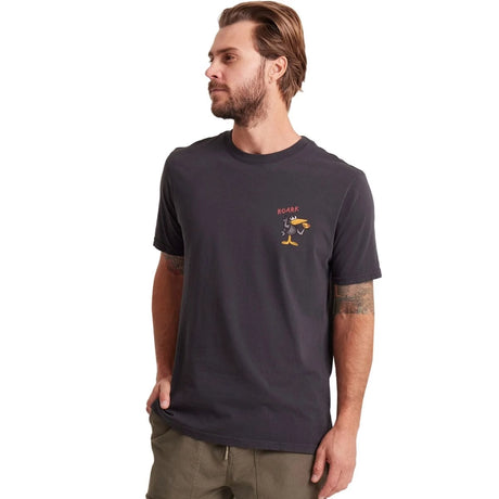 Roark Roark Men's Swoopy Boys Short Sleeve Shirt - Black Black M Mens T-Shirts