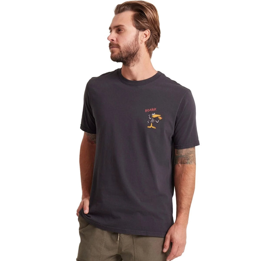 Roark Roark Men's Swoopy Boys Short Sleeve Shirt - Black Black M Mens T-Shirts