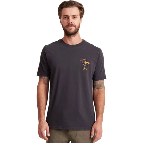 Roark Roark Men's Swoopy Boys Short Sleeve Shirt - Black Black M Mens T-Shirts