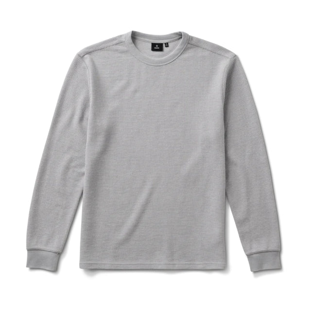 Roark Roark Men's Well Worn Thermal - Heather Grey Heather Grey S Mens Long Sleeve T-Shirts