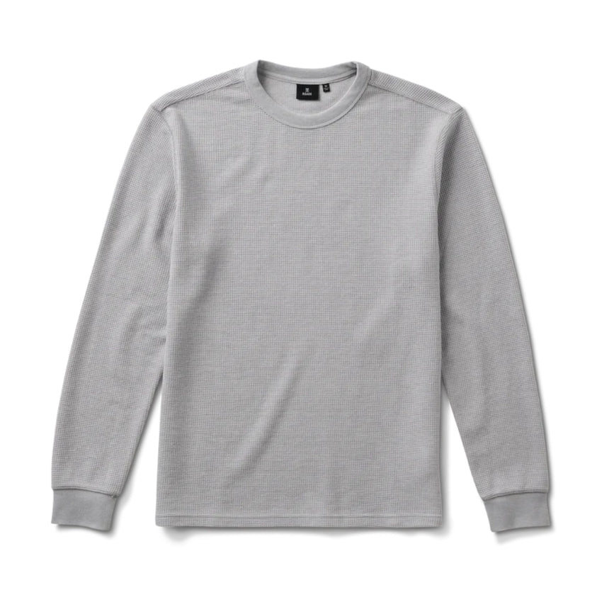 Roark Roark Men's Well Worn Thermal - Heather Grey Heather Grey S Mens Long Sleeve T-Shirts