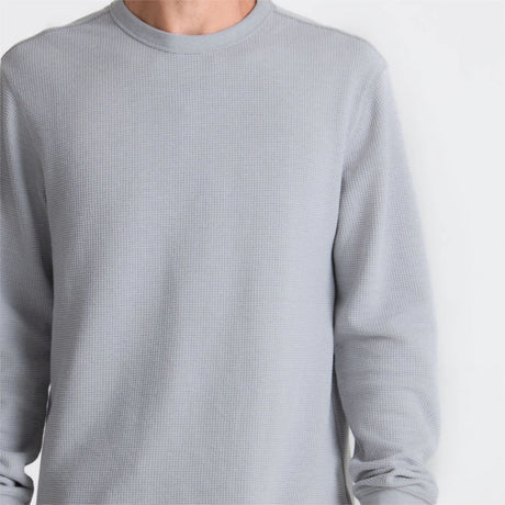 Roark Roark Men's Well Worn Thermal - Heather Grey Heather Grey S Mens Long Sleeve T-Shirts