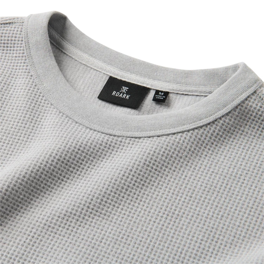 Roark Roark Men's Well Worn Thermal - Heather Grey Heather Grey S Mens Long Sleeve T-Shirts