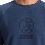 Roark Roark Men's White Cloud Crew - Navy Navy S Mens Pullover Hoodies