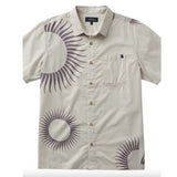 Roark Revival Roark Revival Gonzo Short Sleeve Woven Shirt Shark M Mens Button Up Short Sleeve Shirts