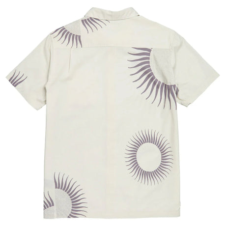 Roark Revival Roark Revival Gonzo Short Sleeve Woven Shirt Shark M Mens Button Up Short Sleeve Shirts