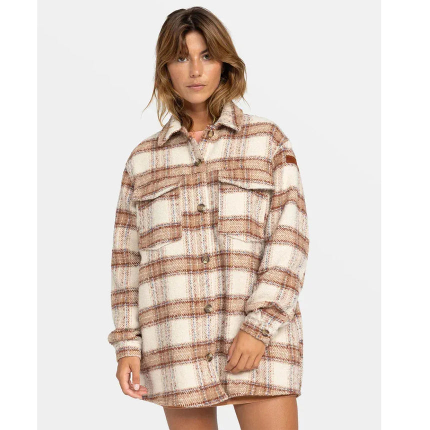Roxy Women's Check The Swell Iiii Shacket