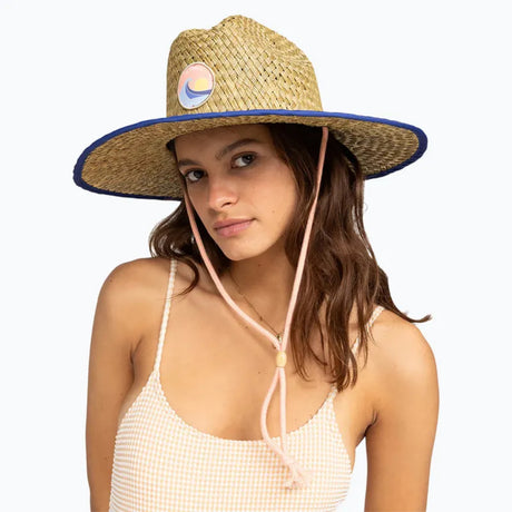 Roxy Roxy Women's Coffee Blues Hat Natural S/M Womens Hats Fashion