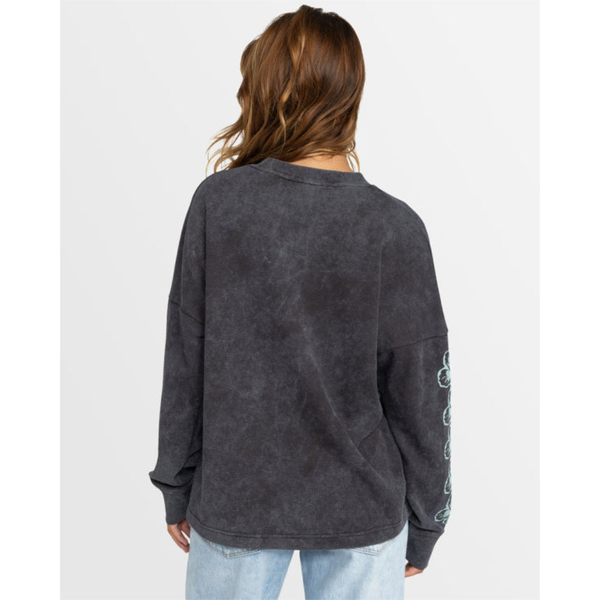 Roxy Roxy Women's East Side Midweight Long Sleeve Phantom XS Womens Long Sleeve Shirts