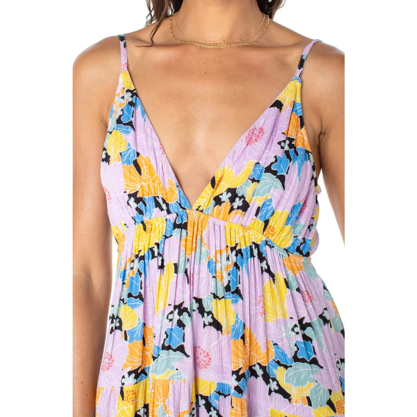 Roxy Roxy Women's Honolulu Glow Maxi Dress Anthracite XS Womens Dresses