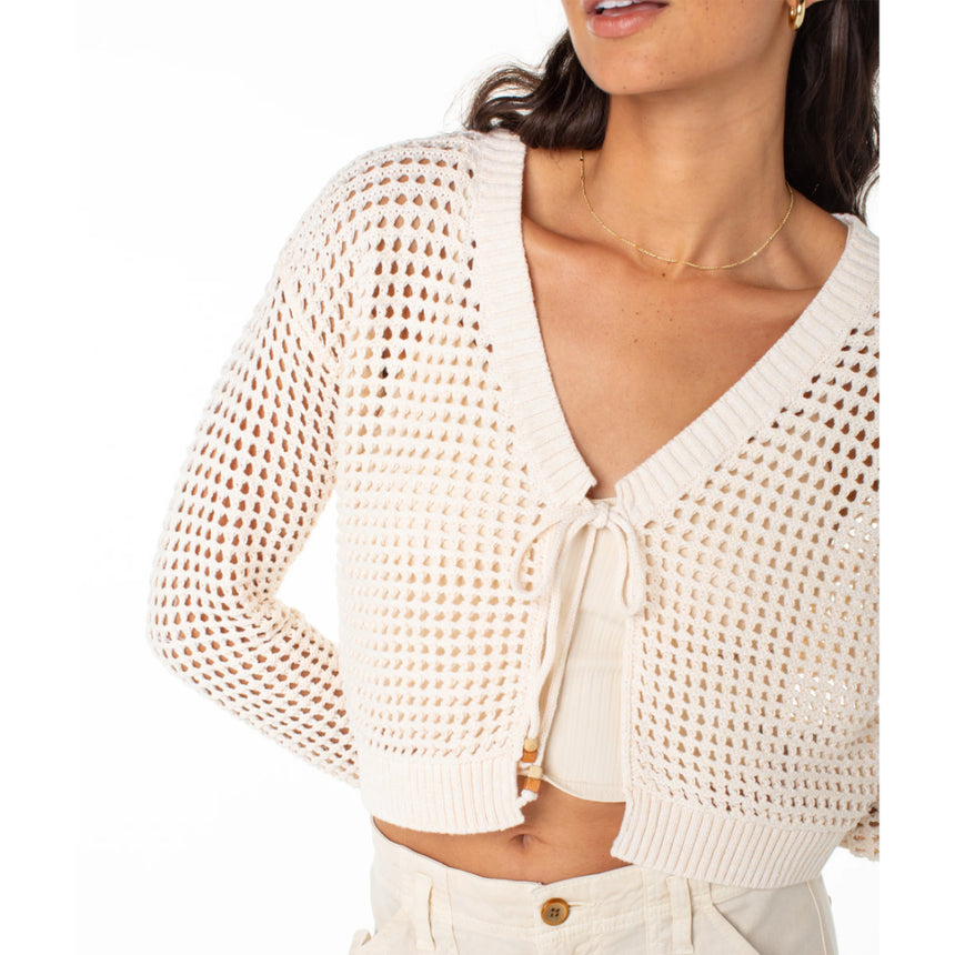 Roxy Roxy Women's Ivy Sweater Parchment S Womens Sweaters