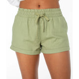 Roxy Roxy Women's Laguna Shorts BLUE HORIZON SOLID S Womens Fabric Shorts