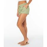 Roxy Roxy Women's Laguna Shorts BLUE HORIZON SOLID S Womens Fabric Shorts