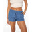 Roxy Roxy Women's Laguna Shorts BLUE HORIZON SOLID S Womens Fabric Shorts